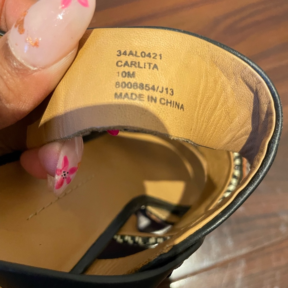 Aerin Printed Boho Carlita Block Heel Sandal Size… - image 6